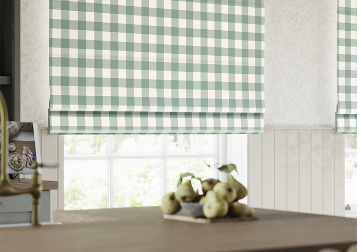 Gingham, Daws - Roman Blind - Image 5